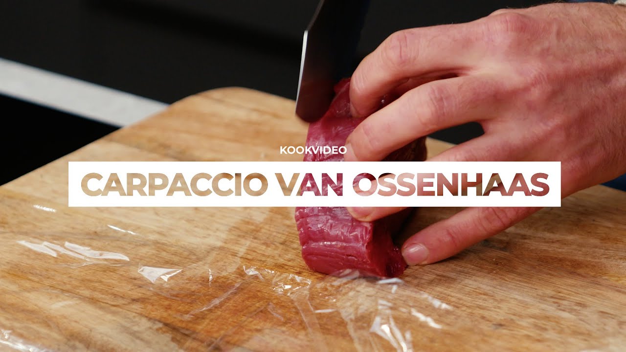 Zelf Carpaccio van Ossenhaas maken