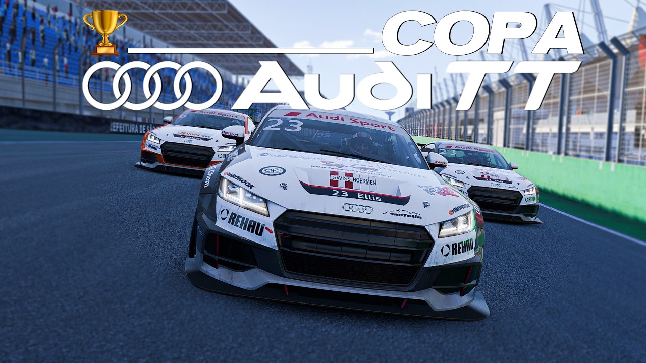 🏆COPA Audi TT 🏁con PUSH2PASS🚀en INTERLAGOS - Ranked #raceroom