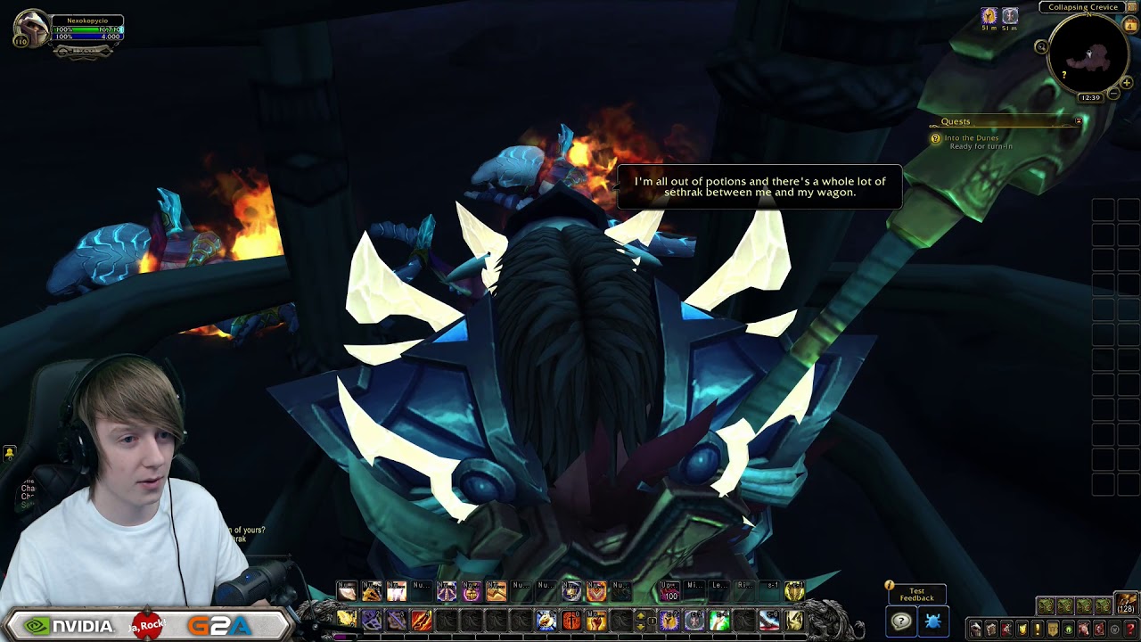 W KOŃCU PUSTYNIA! - Vol'Dun 1 World of Warcraft: Battle For Azeroth