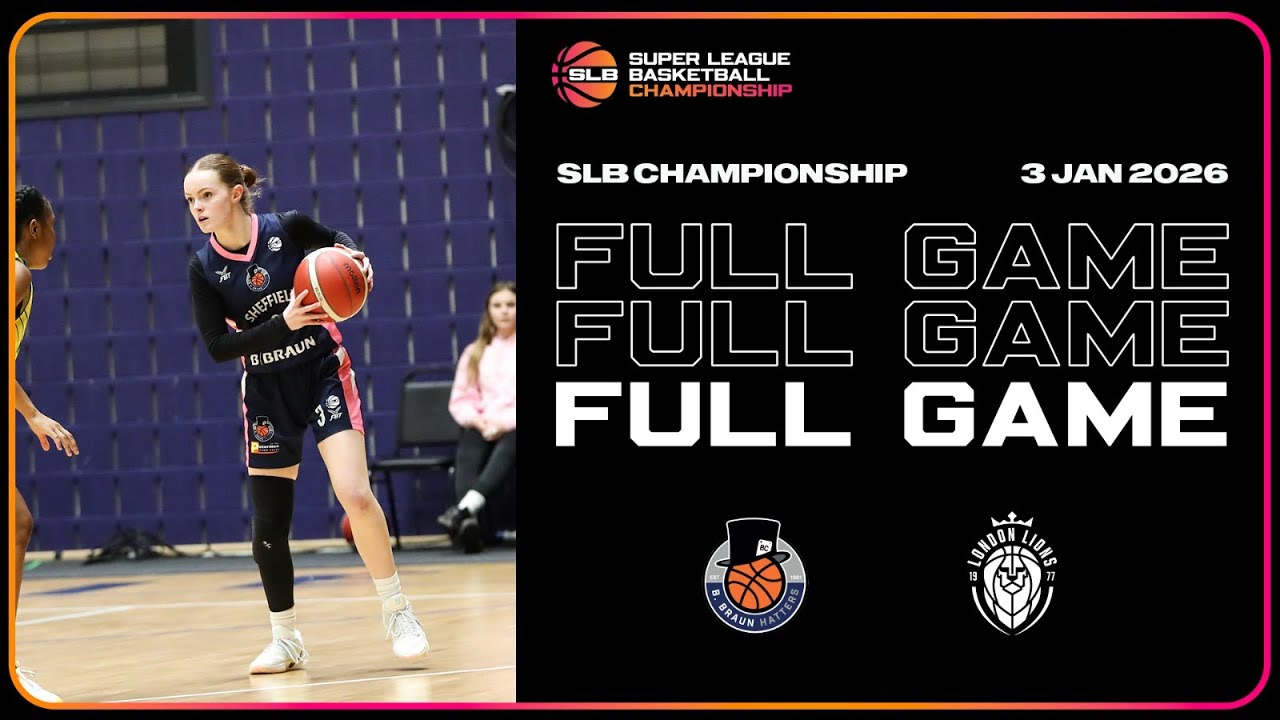 B. Braun Sheffield Hatters vs London Lions, SLB Championship - LIVE