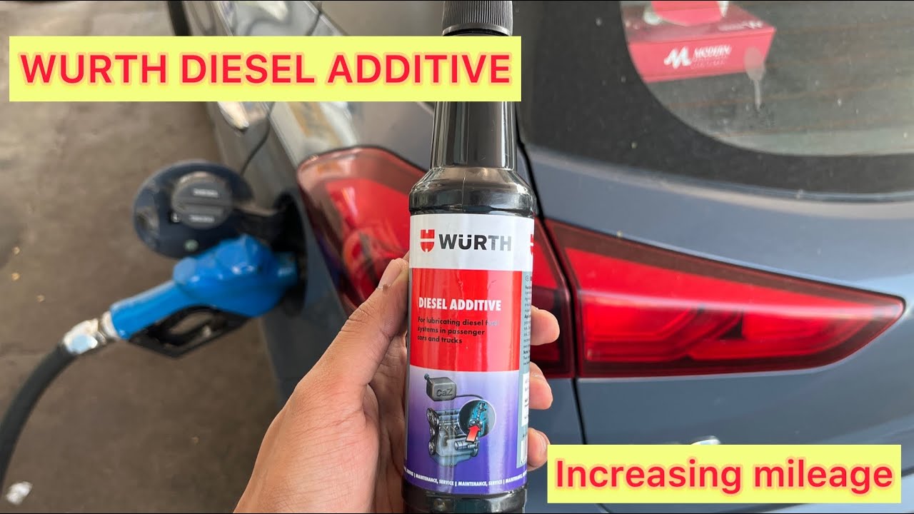 Wurth Diesel Additive | Increasing mileage and performance | Car product review | Car vlog