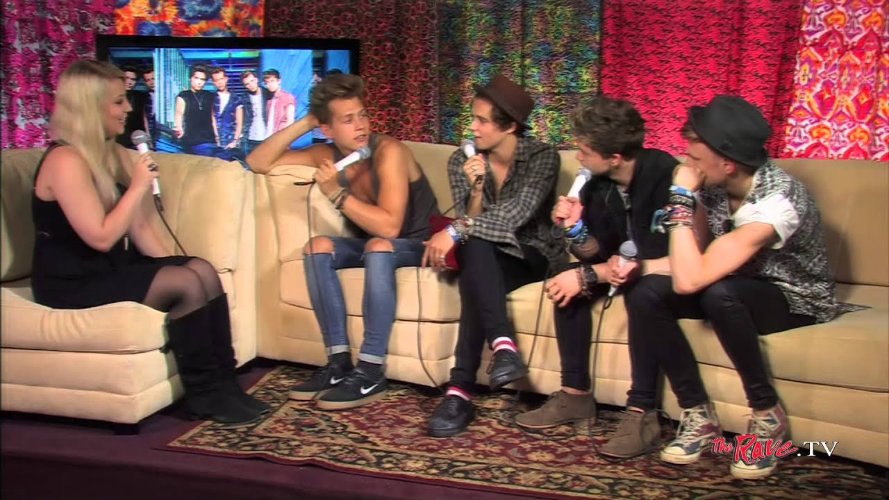 TheRave.TV interview with The Vamps - August 9th, 2014