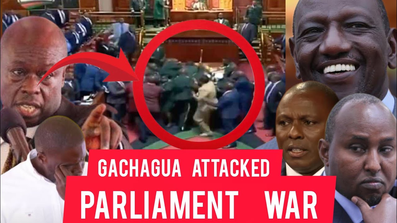 RUTO'S mistake War ERRUPT parliament ATTACK, Gachagua destroyed JUNET ICHUNGWA quickly RESCUE SAKAJA