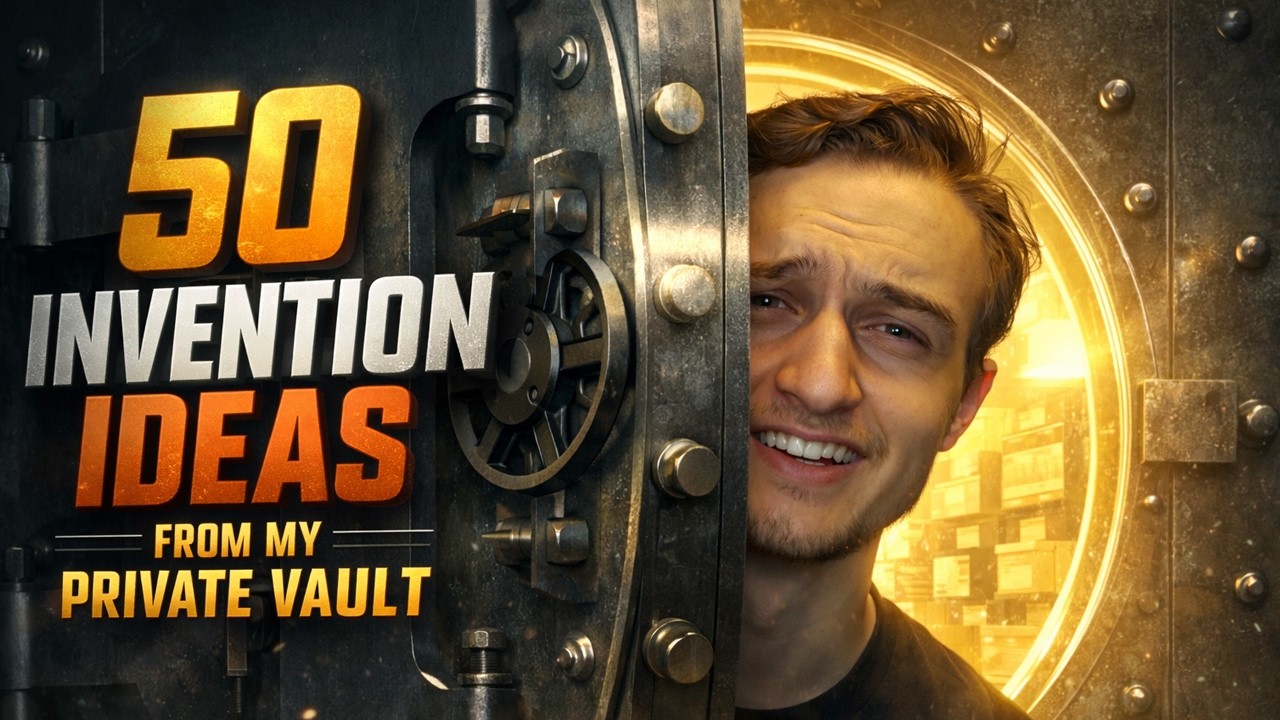 50 Invention Ideas from My Private Vault