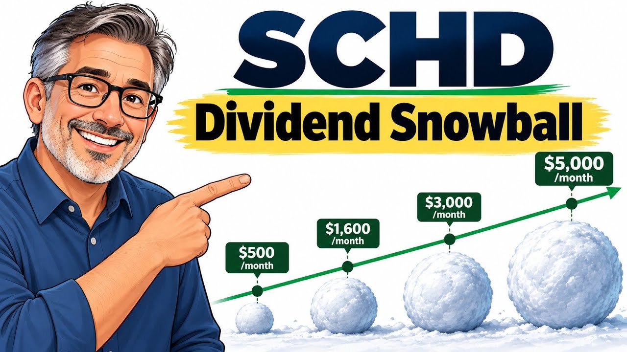 Дивидендный &laquo;снежный ком&raquo; SCHD: от $500 до $5000 в месяц