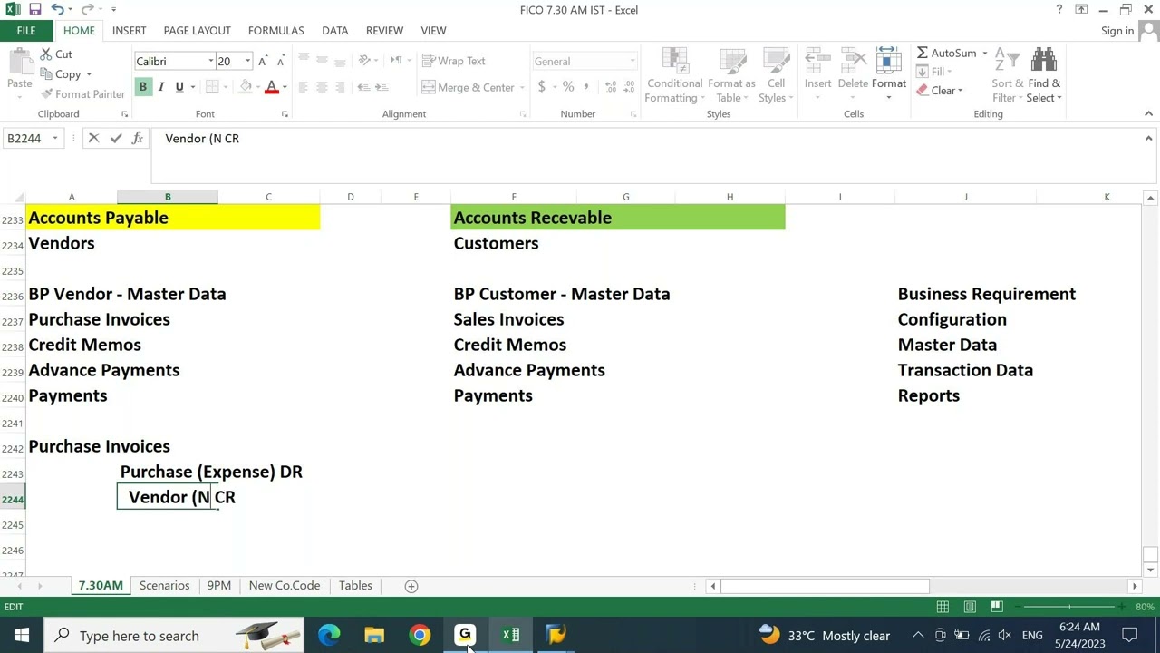 SAP FICO ENGLISH: Учет дебиторской и кредиторской задолженности в режиме реального времени - 01