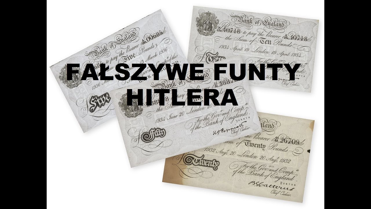 Największe fałszerstwo finansowe III Rzeszy [Operacja Bernhard]