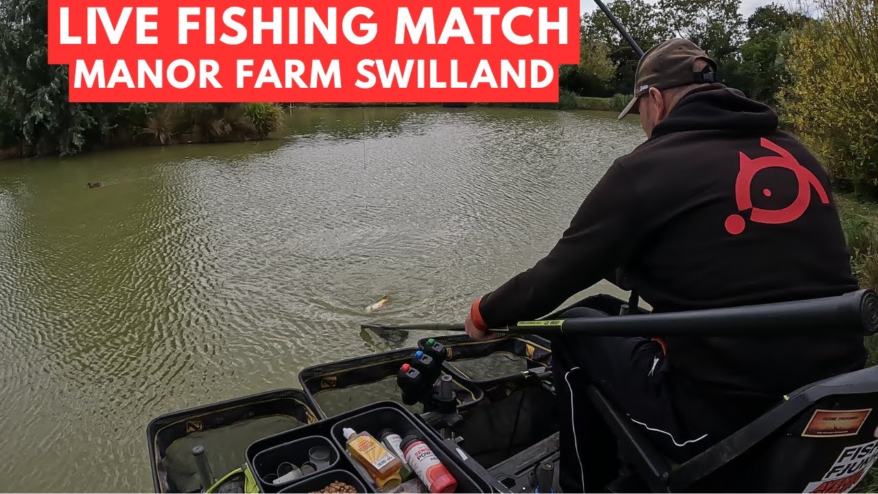 Live Fishing Match Manor Farm Swilland IP6 9LB, #matchfishinguk