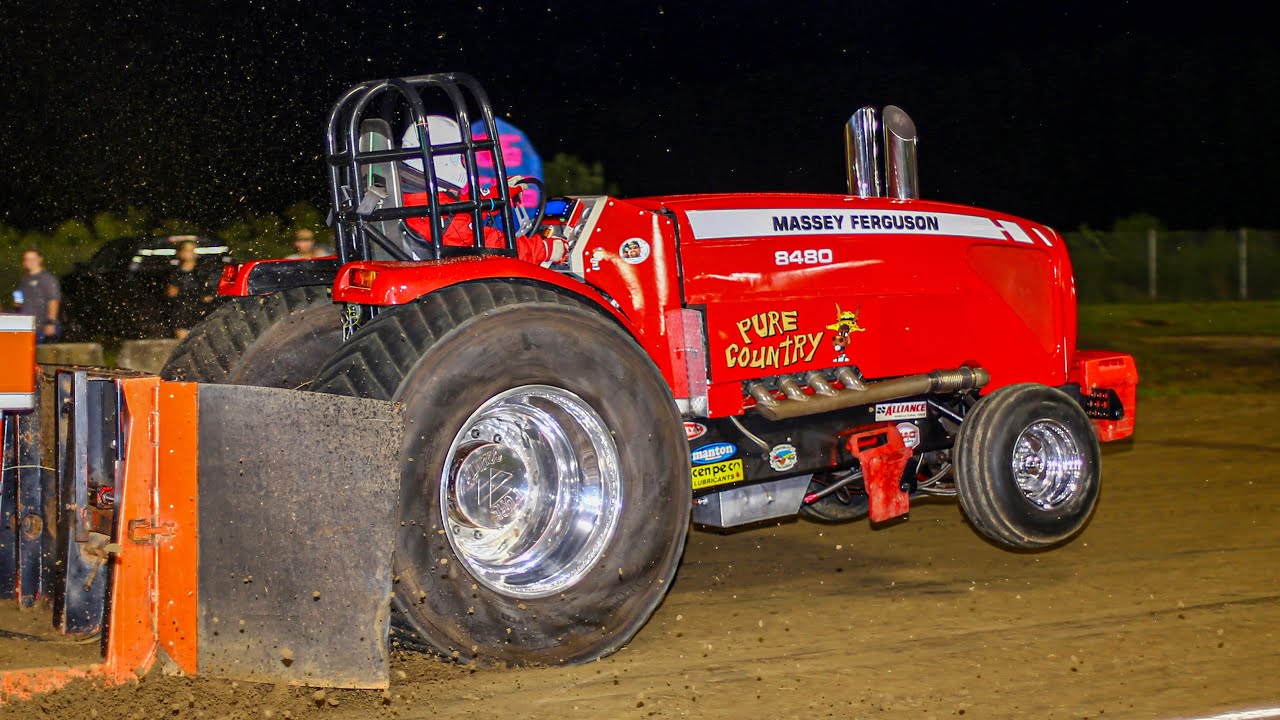 Trucks and Tractors Brave the Rain at Lumberton NC Sept 9 2023