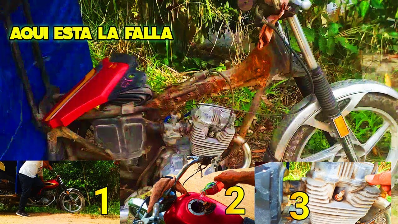 Como Encender una Moto de Años Parada
