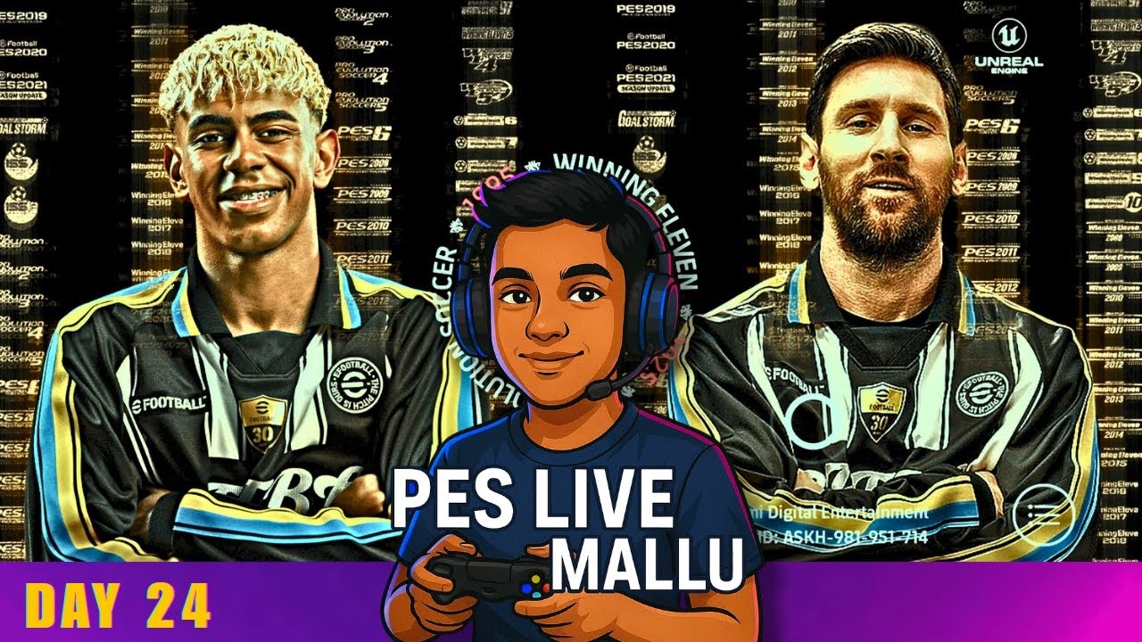 Pes Live Streaming | PESLIVEMALLU #peslive #peslivemallu #efootballlive