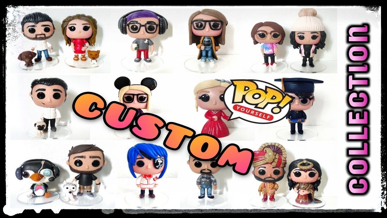 Collection / Funko Pop Custom || Polymer Clay - Handmade