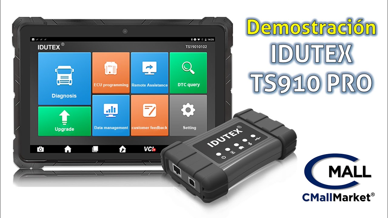 IDUTEX TS910 PRO - Scanner Automotriz Vehiculos Pesados - Demostracion - VENTAS COLOMBIA 3165156942