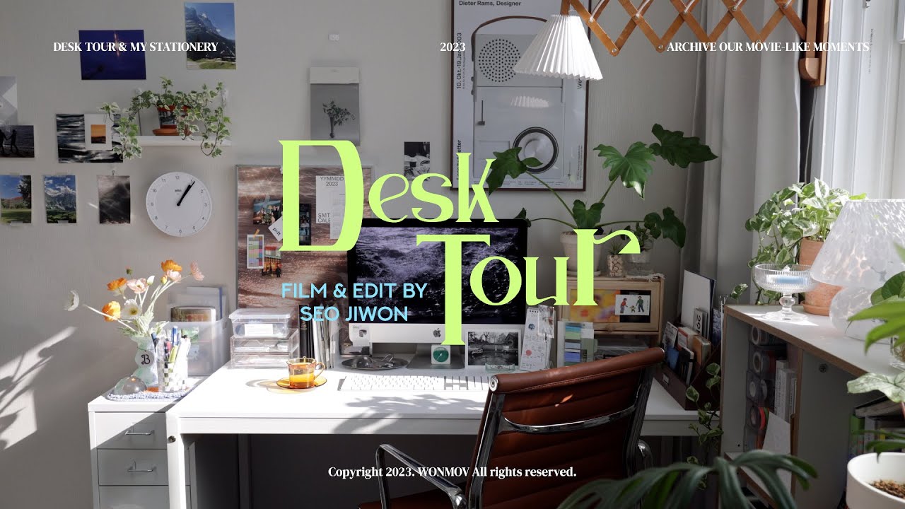 ✴︎ 데스크 투어와 나의 문구템 소개 ( Desk tour & My stationery )