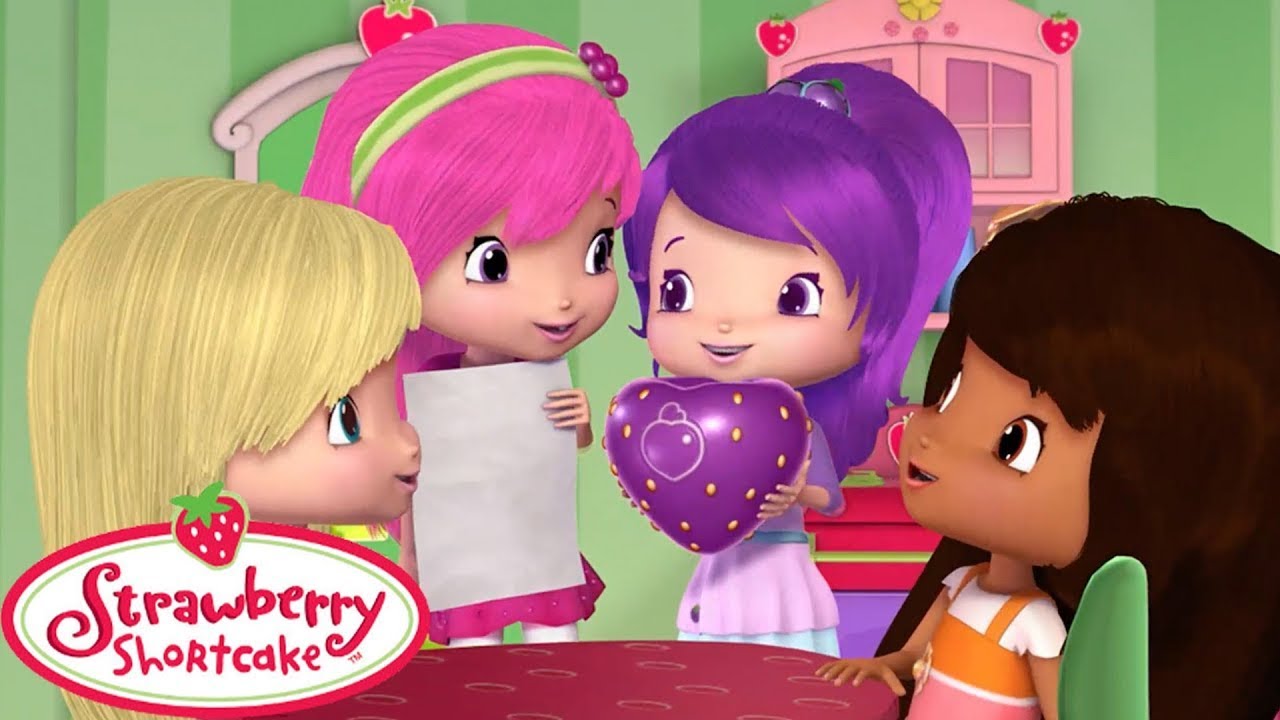Emily Erdbeer 🍓 Eine Gruppe von Freunden ​🍓 Karikatur für Kinder