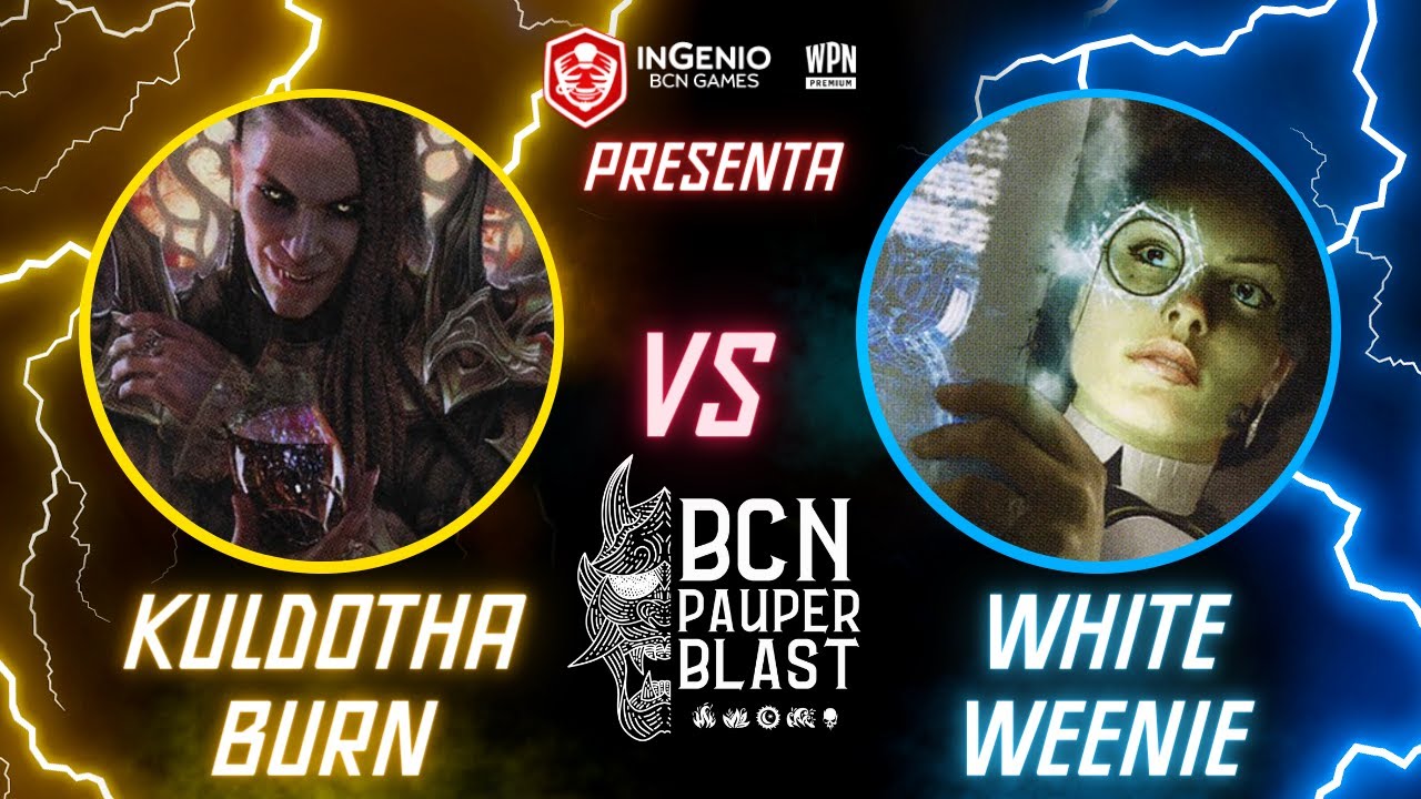 KULDOTHA BURN (Suski) VS WHITE WEENIE (Xavier Casellas)🏆 SuperPauper Abril 2024 IngenioBCN