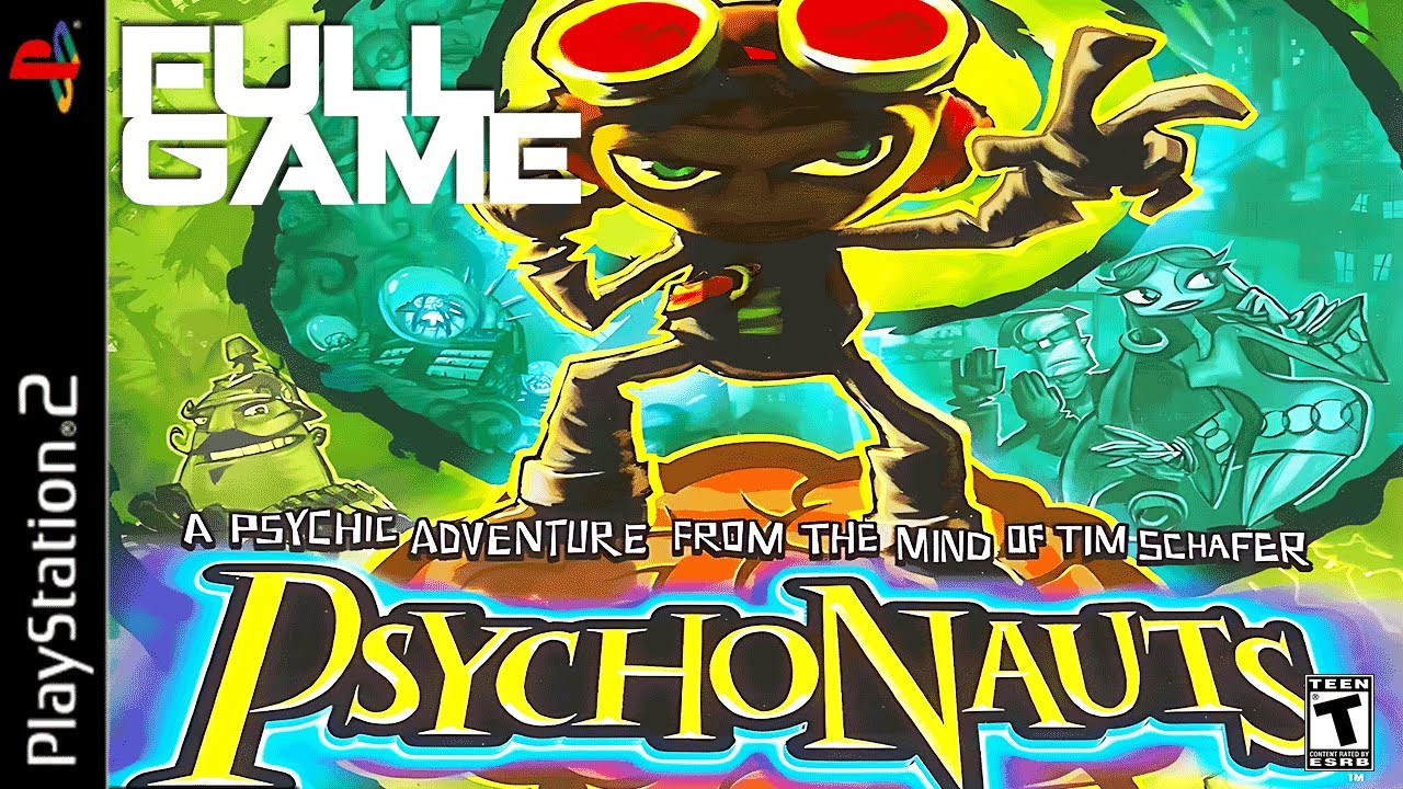 Psychonauts 1- Full PS2 Gameplay Walkthrough | FULL GAME (PS2 Longplay)