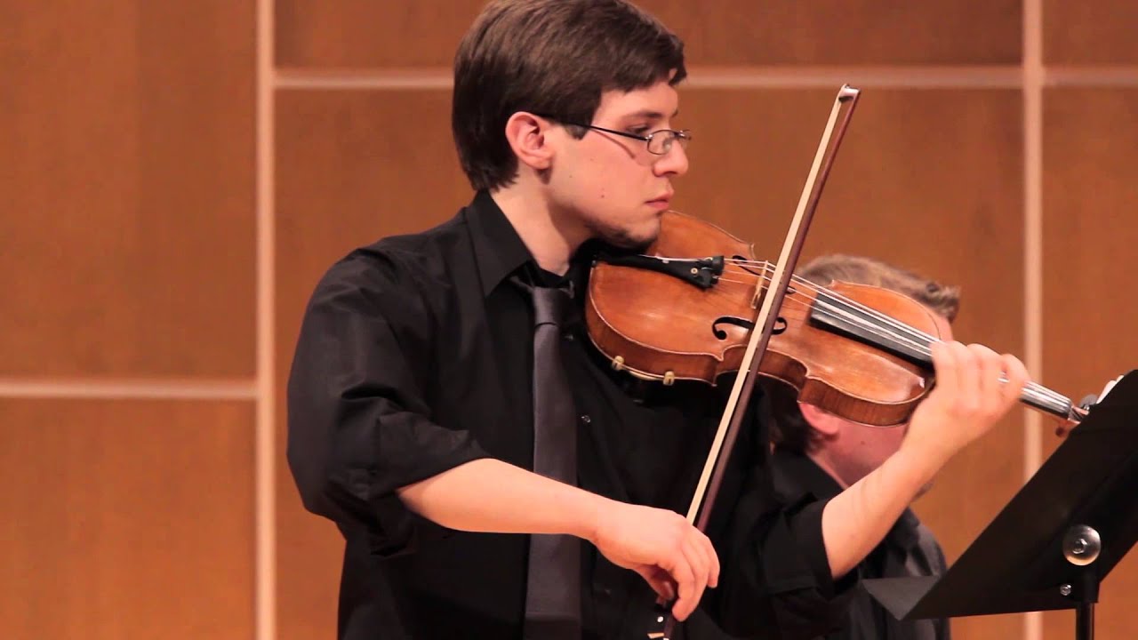 FAURE Violin Sonata No. 1, Op. 13: 2. Andante - Jesse Munoz, violin - April 2014