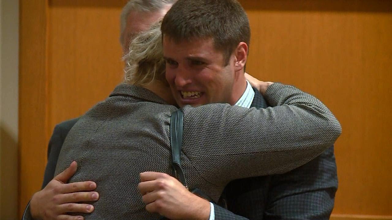 Alec Cook Tears Up at Sentencing in University of Wisconsin Sexual Assault Case