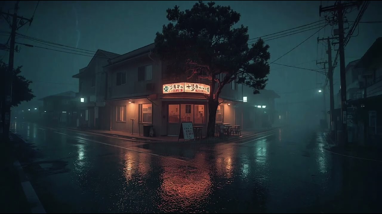 AfterRain Lofi - Rainy Dreamscape | Soft Rainy Soundscape