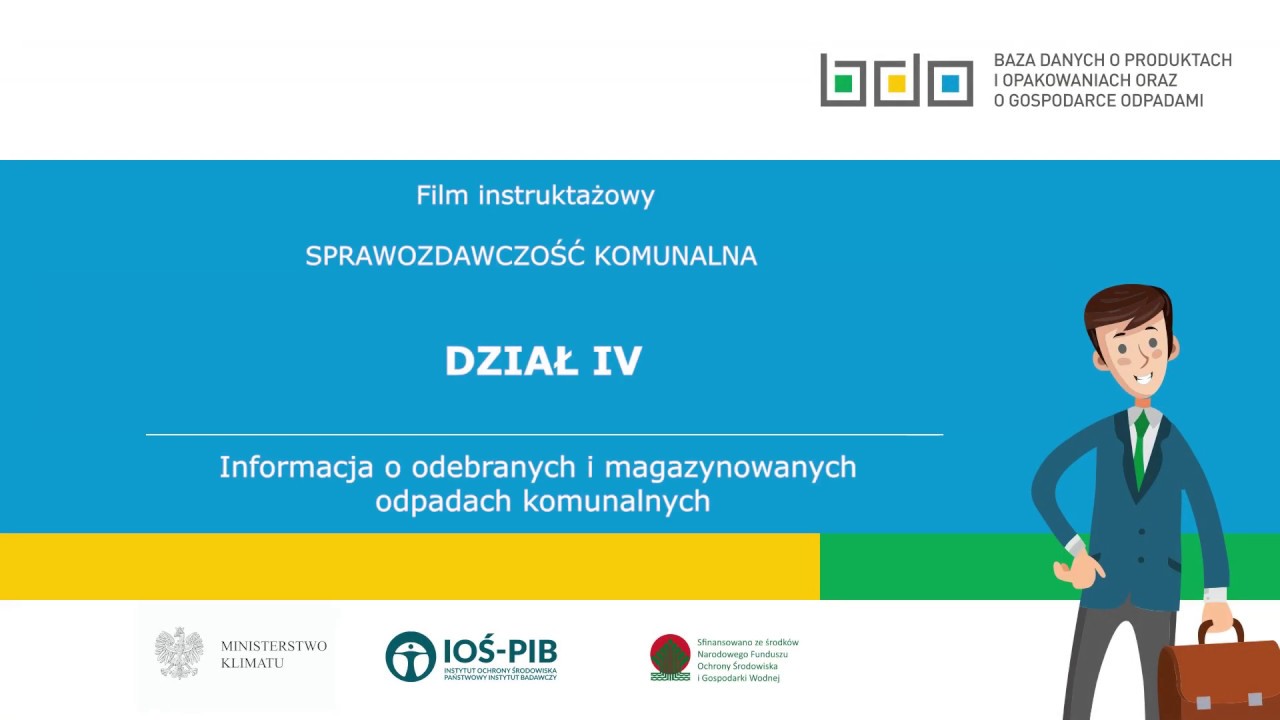 SPRAWOZDAWCZOŚĆ KOMUNALNA - DZIAŁ IV