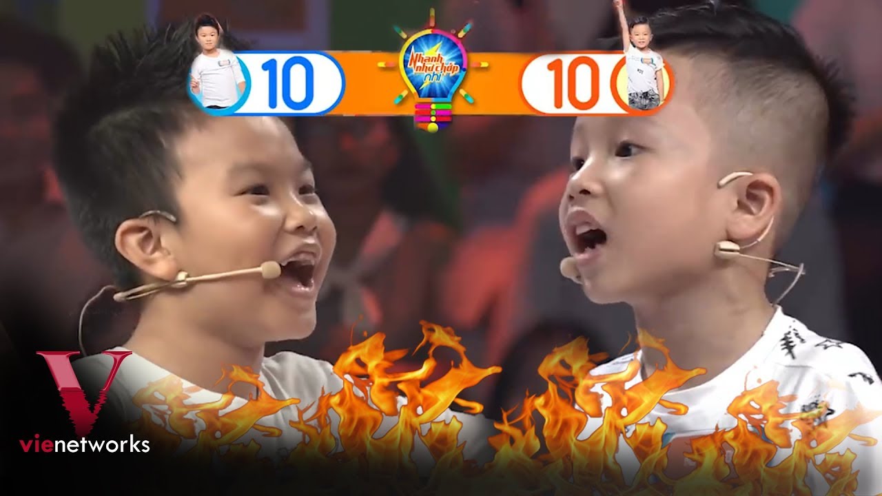 Kỷ lục 2 bé Phá Đảo Nhanh Như Chớp Nhí cùng một lúc - Minh Khang xuất sắc dành chiến thắng