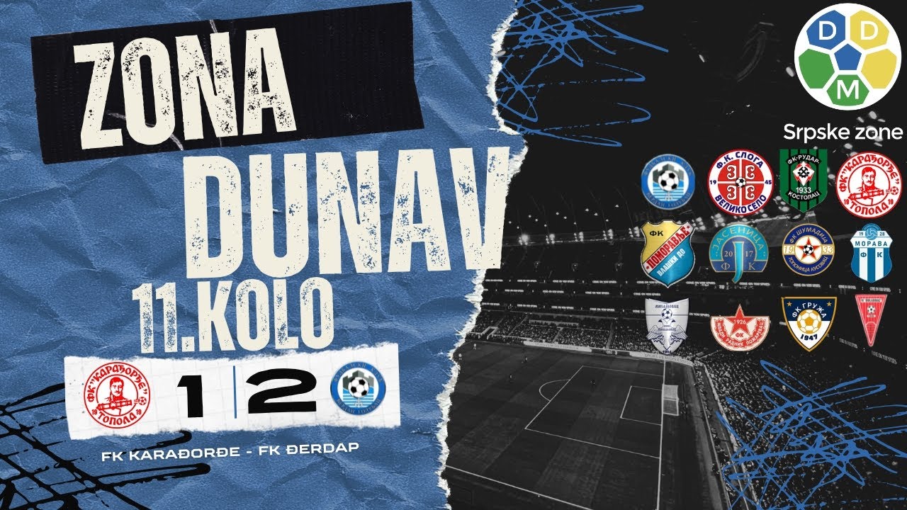 Zona Dunav Sezona 2025/26 11. Kolo FK Karadjordje 1:2 FK Djerdap
