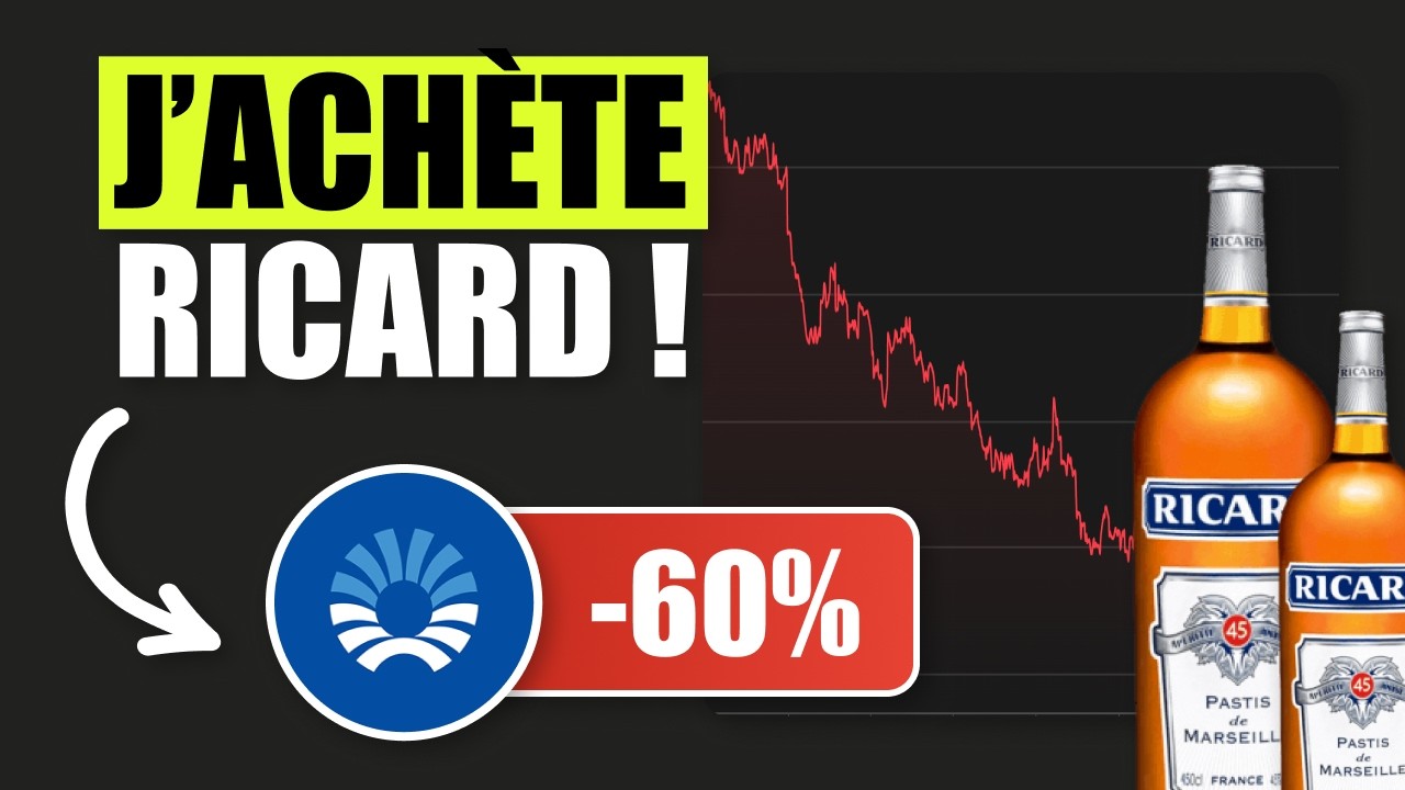 11 de P/E, 6,2% de dividende : J’ACHÈTE Ricard ! (Éligible PEA)