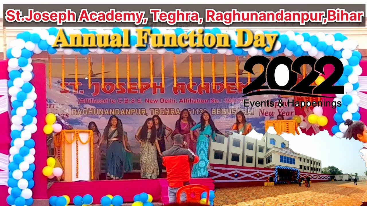 School Annual Function 2022 | St.Joseph Academy | Students Dance #annualfunction #girlsdance