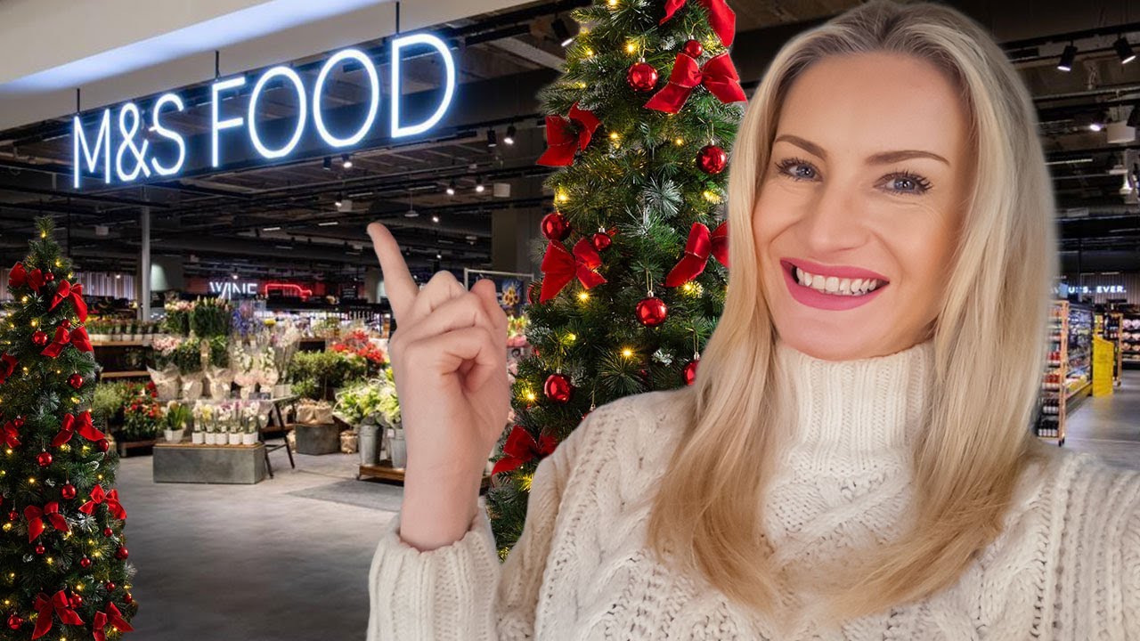 Комфортная еда и Рождество в M&S | Уютный день дома в Пик-Дистрикт!