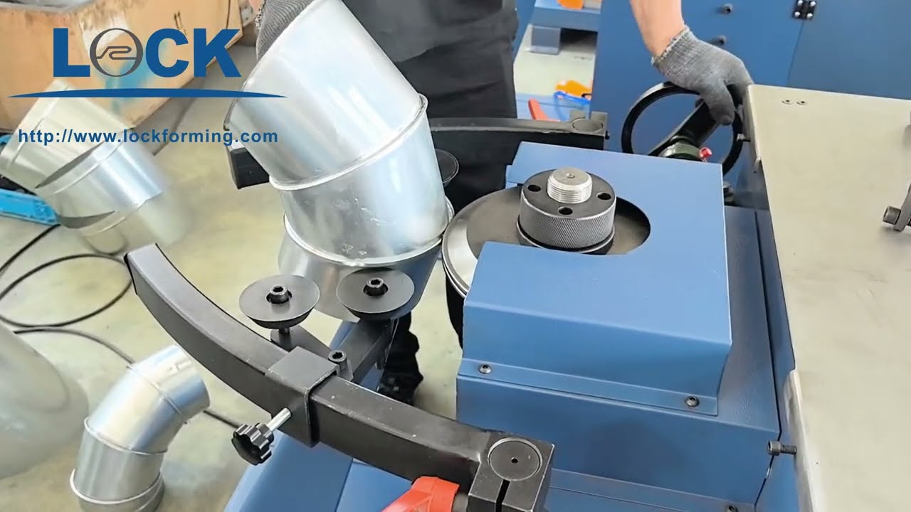 💥Electric variable frequency elbow machine makes a stunning debut#hvac #ductmachine #elbow