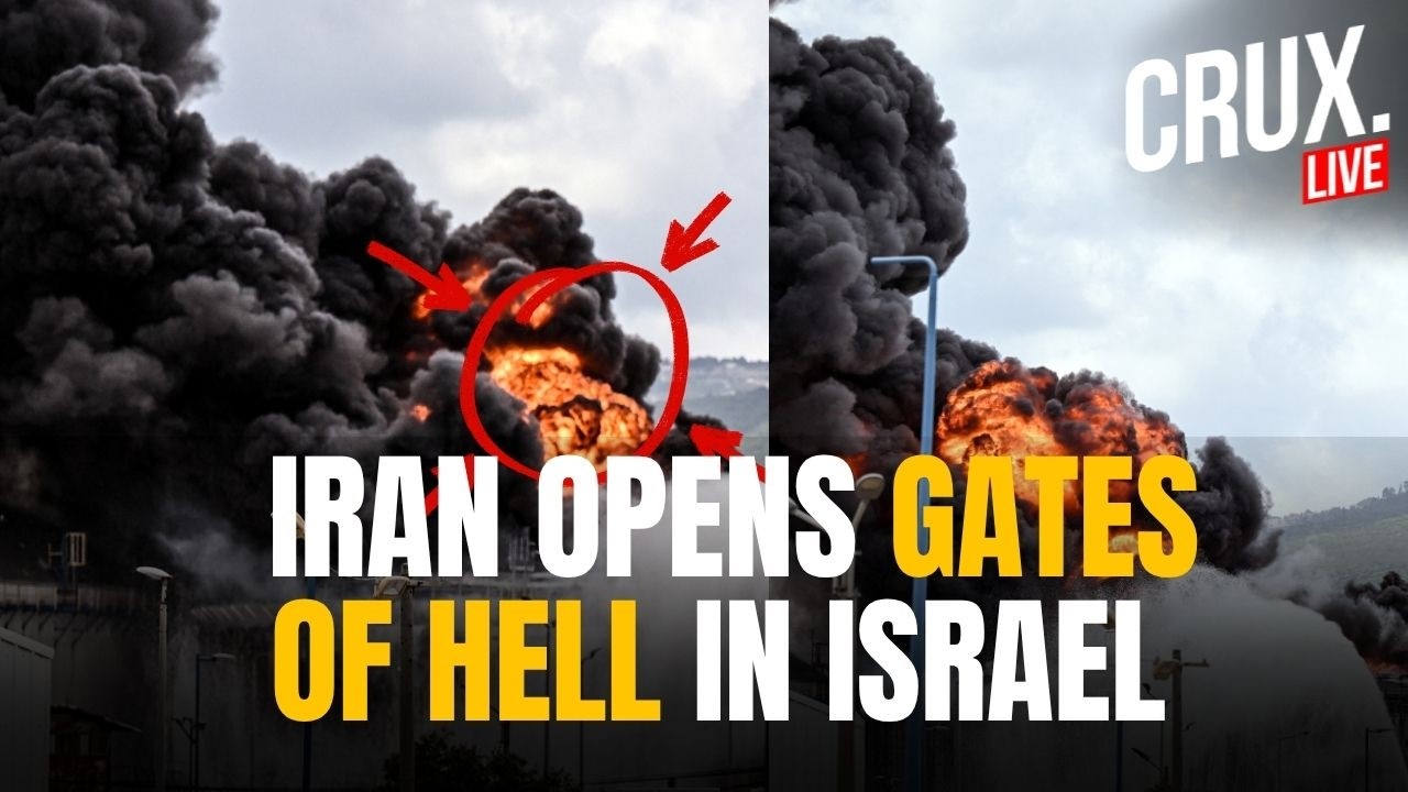 Israel Iran War LIVE | Haifa Oil Refinery In Flames After Missile Attack | IRGC | Tehran | Netanyahu