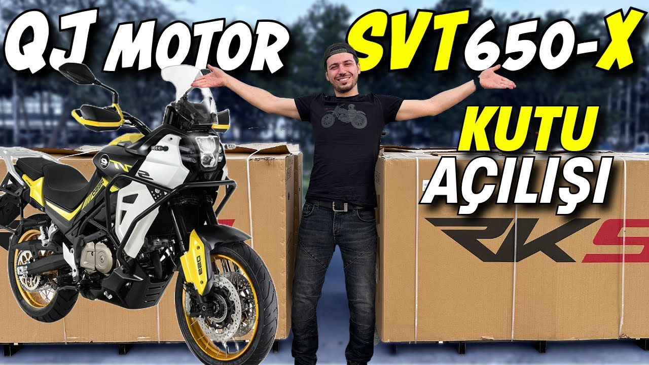 EN İYİ ÇİNLİ BU OLABİLİR Mİ ? QJ MOTOR SVT 650-X  / DOĞUM GÜNÜ SÜPRİZİM :)