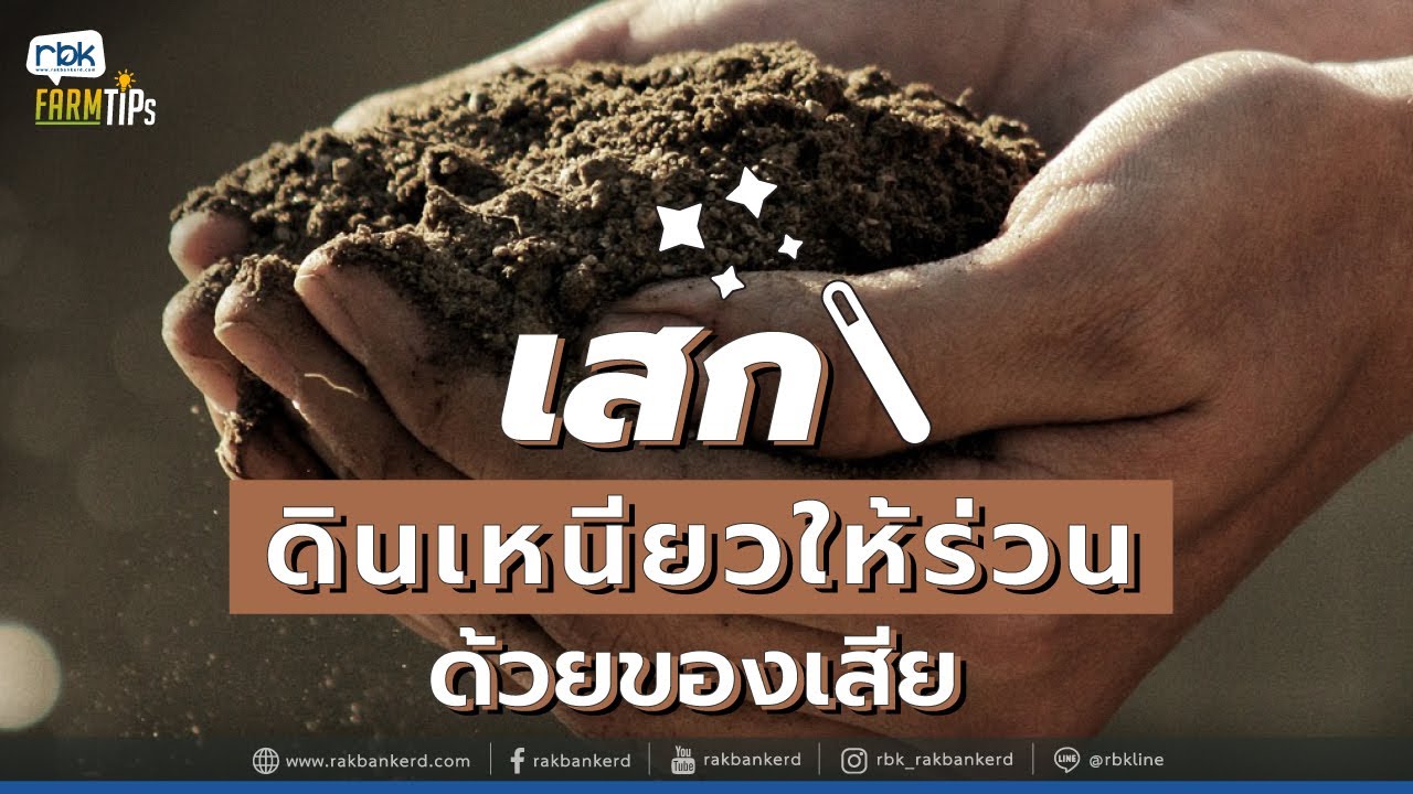 ดินเหนียว แก้ได้!! ด้วยของเสียจากโรงงาน [ Rakbankerd | รักบ้านเกิด ]