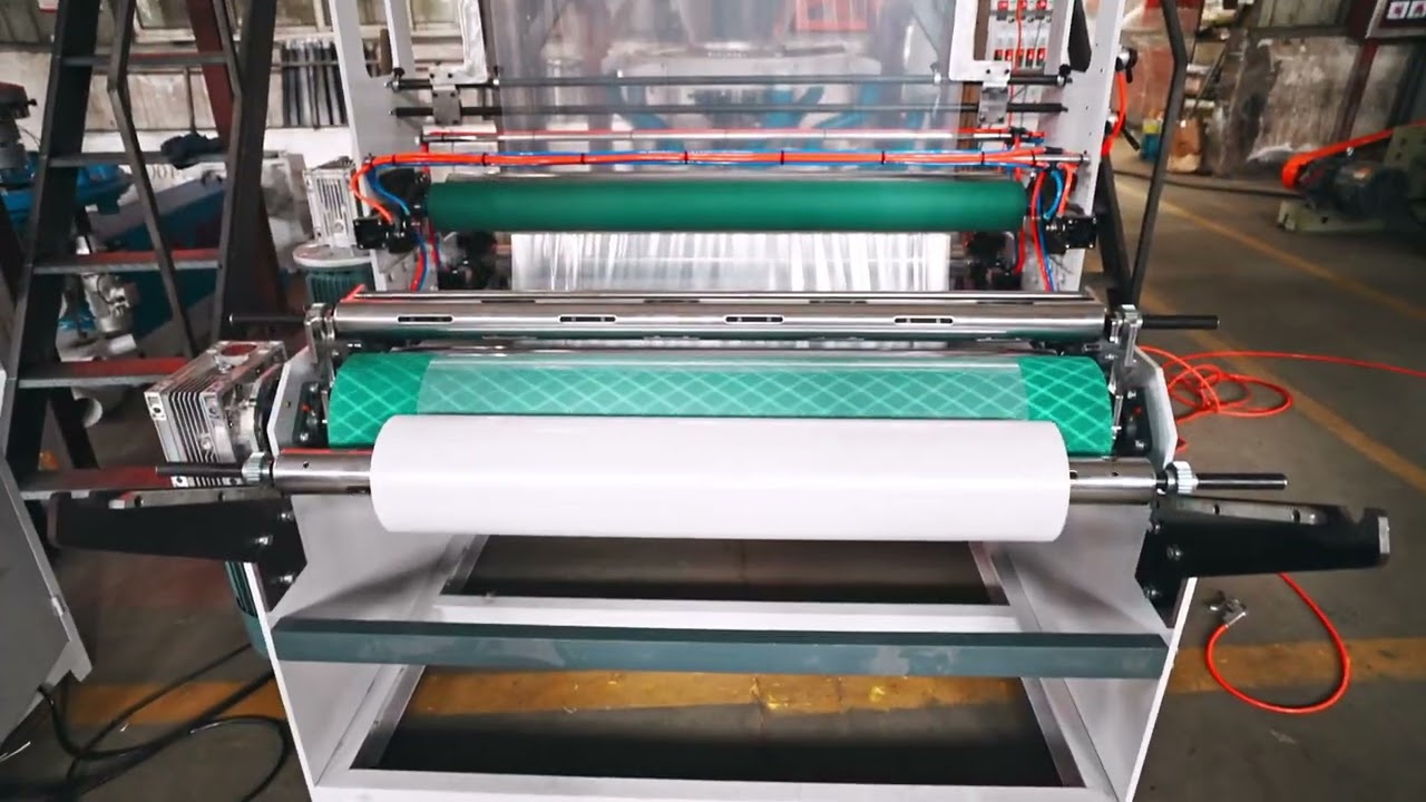 SJ Series MINI Type Film Blowing Machine#filmmaking