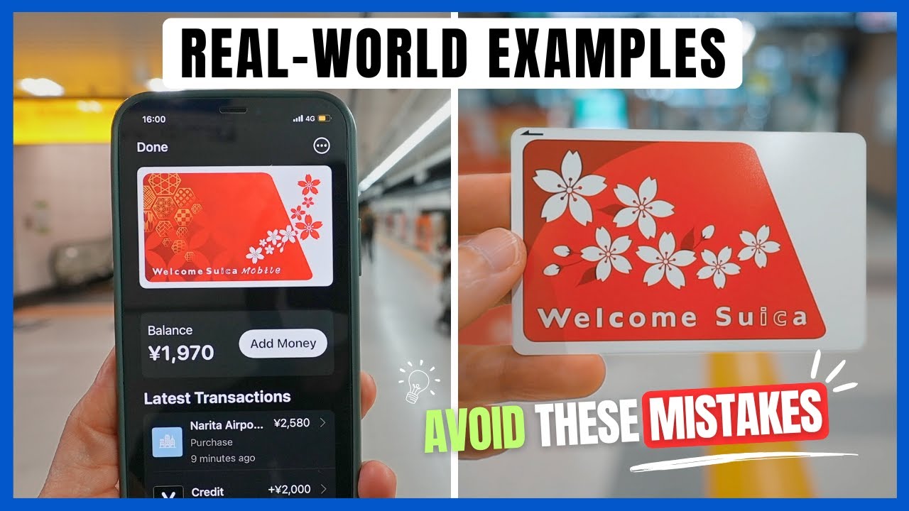 How To Use Japan’s SUICA CARD for TOURISTS 🚅 JAPAN TRAVEL GUIDE for FIRST-TIME TRAVELERS