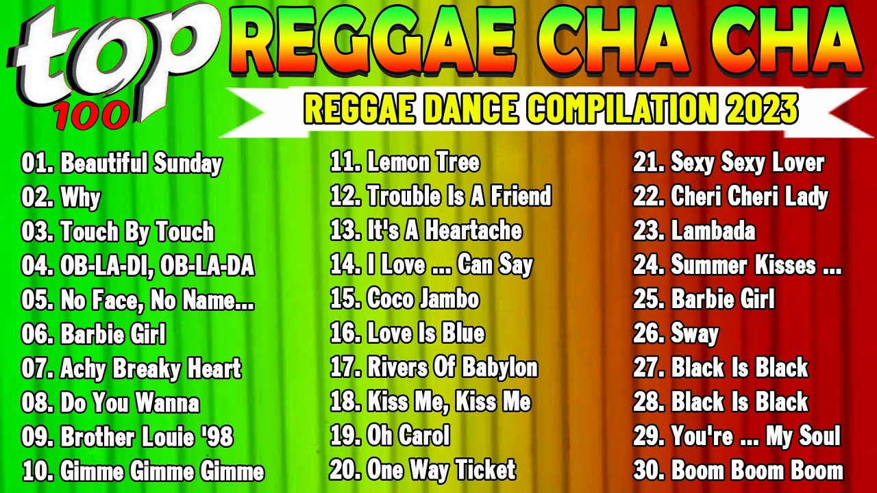 Cha Cha Disco On The Road 2023 🐌 New Best Reggae Cha Cha Disco Medley 2023 🐌 Reggae Music Mix