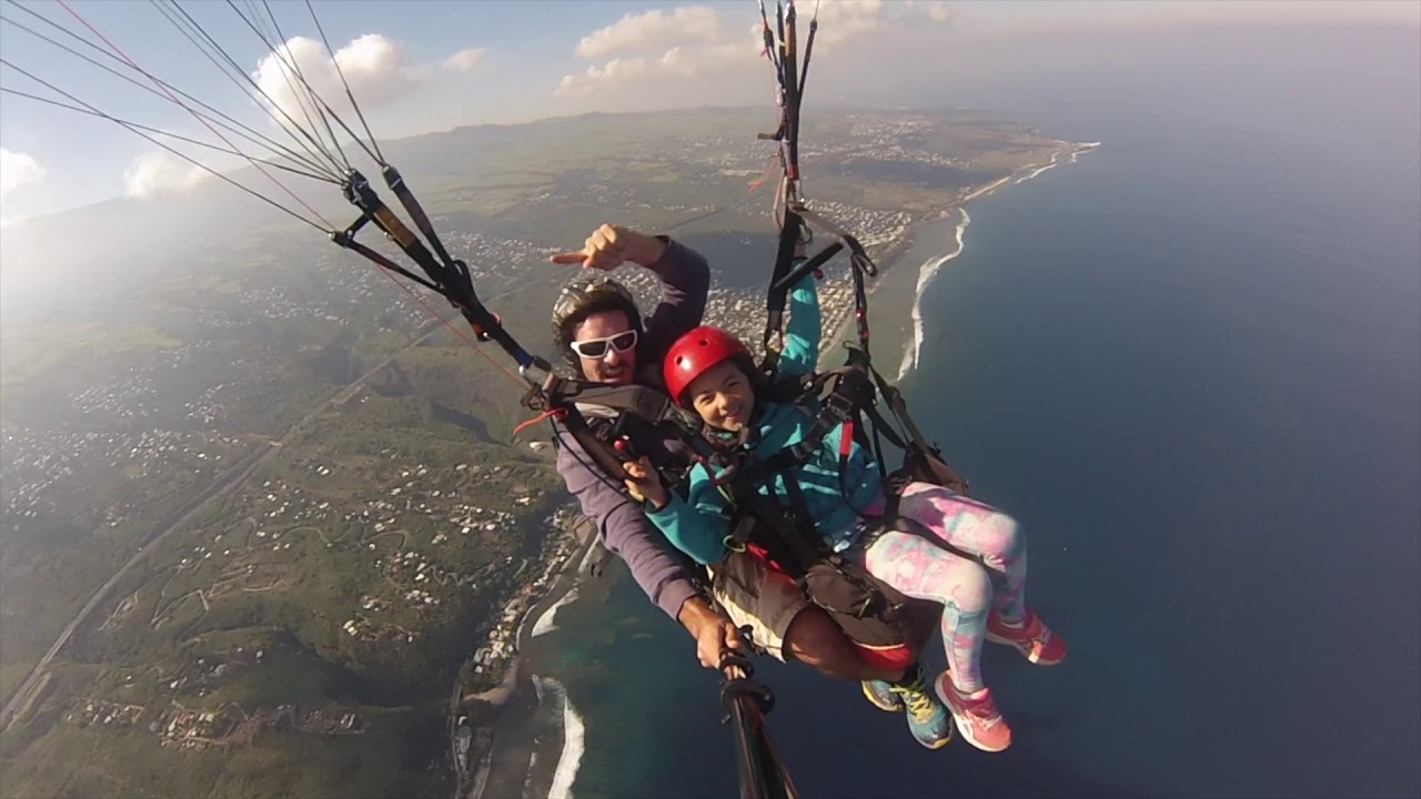 Parapente à La réunion avec Solid'Air Parapente 🇷🇪 - Vol Kolim'armaill