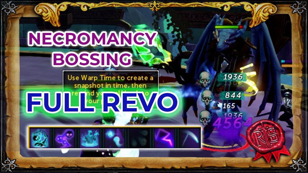 Bossing with Full Revolution Necromancy RS3 | Testing & Revo Bar Guide
