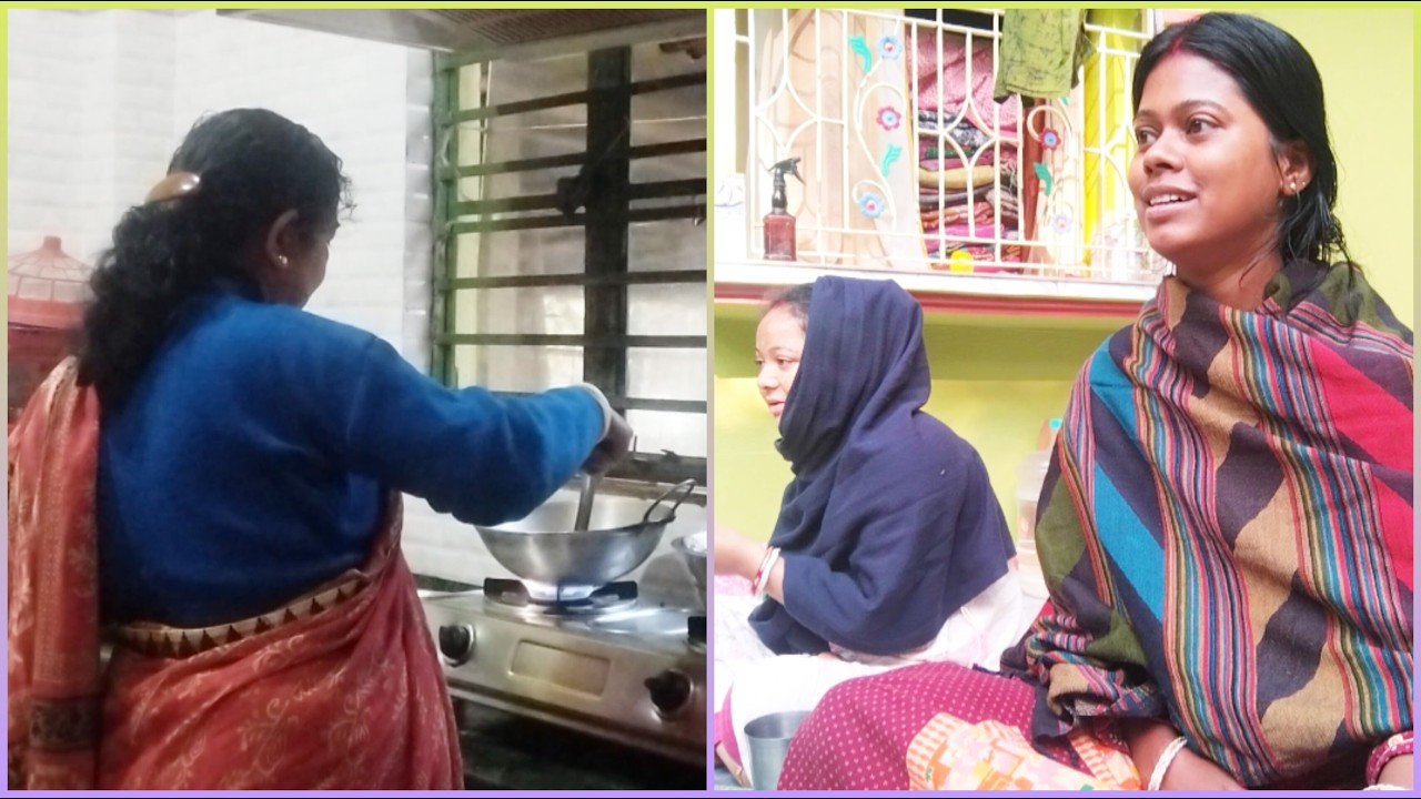 দুপুরের খাওয়া-দাওয়া ভুলে আজ এটা কি বানালাম?#rokomarivurivoj#family_vlog