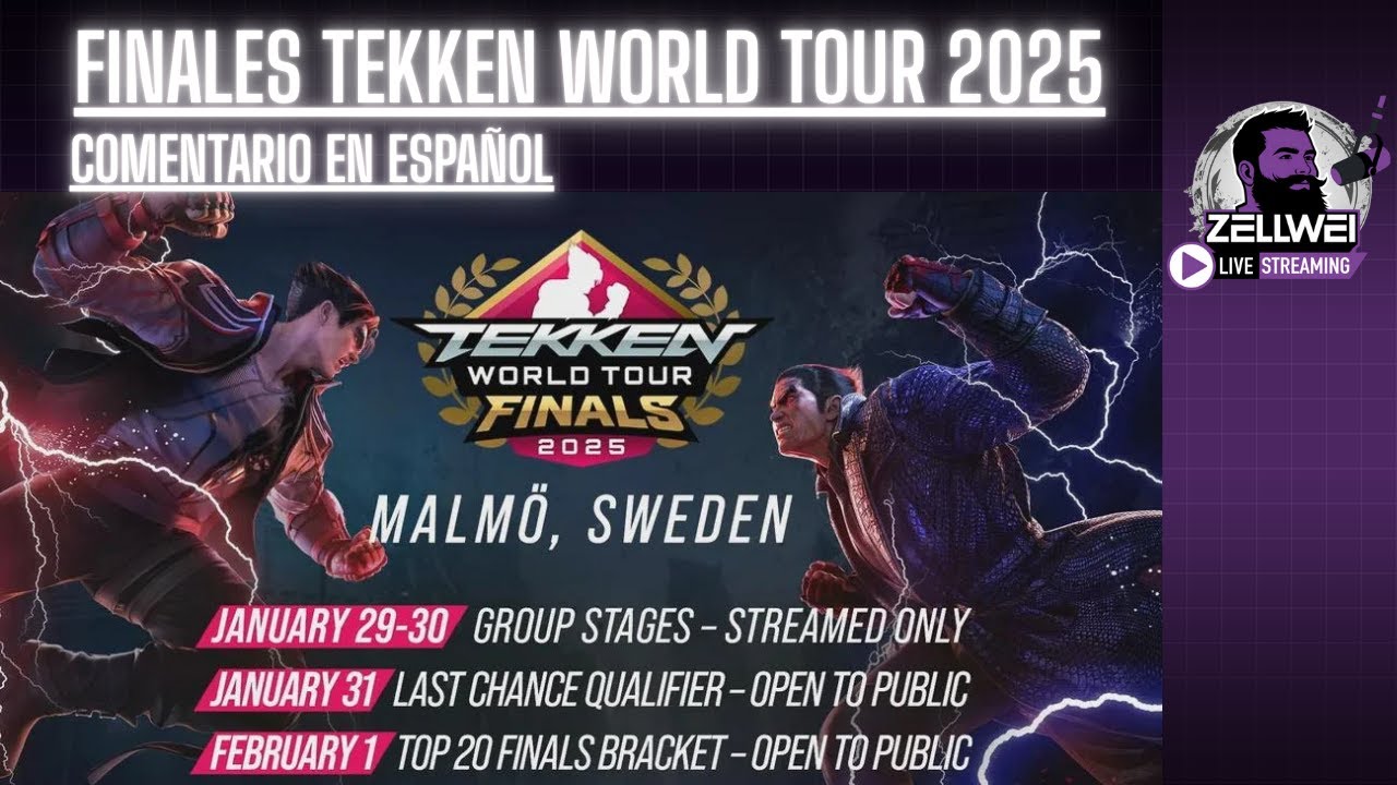 TwT 2025 | LCQ Top 8 | Casteo en español #tekken8 #twt2025