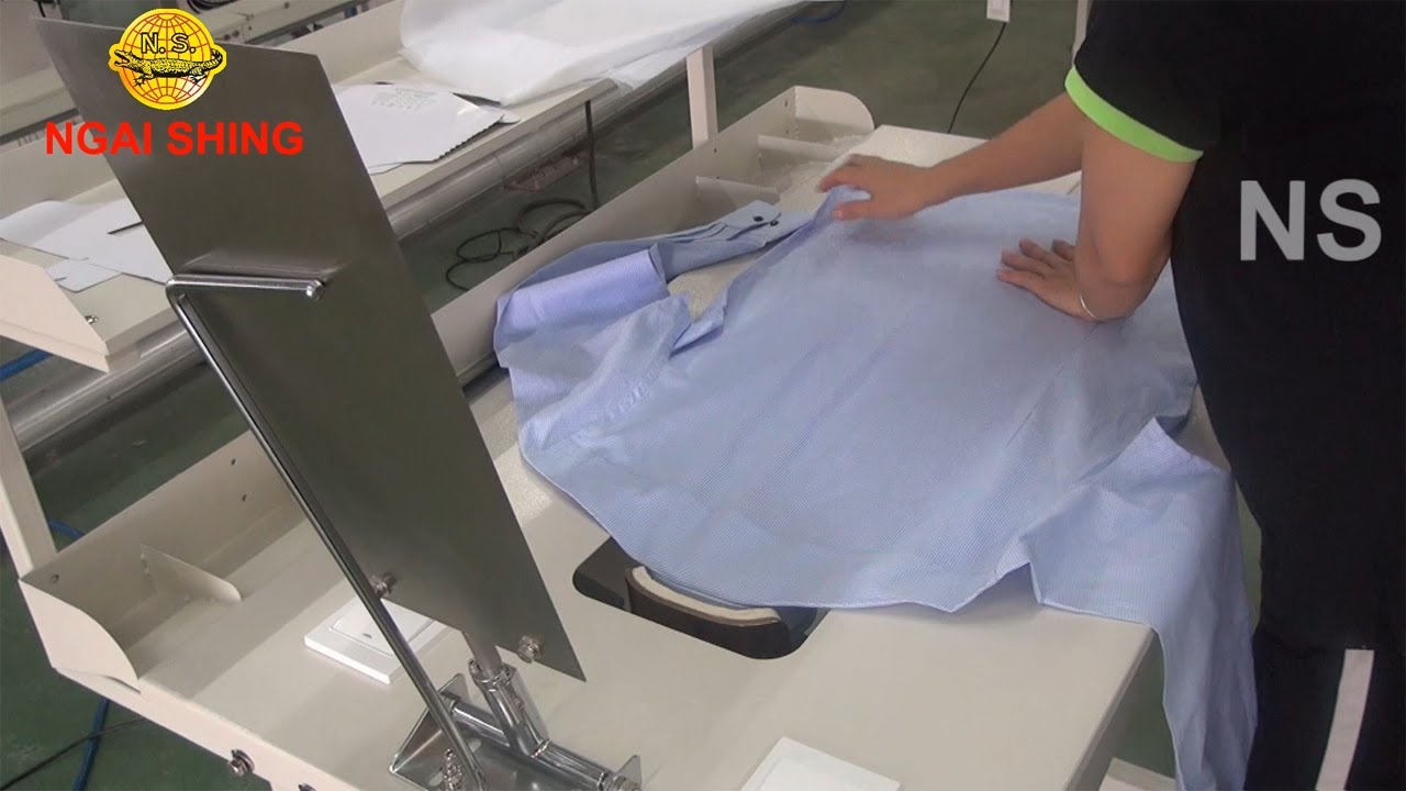 NS-50-1 Shirt Folding Table 摺衫檯, shirt folding machine 摺衫機, shirt folding table 襯衫摺衫檯