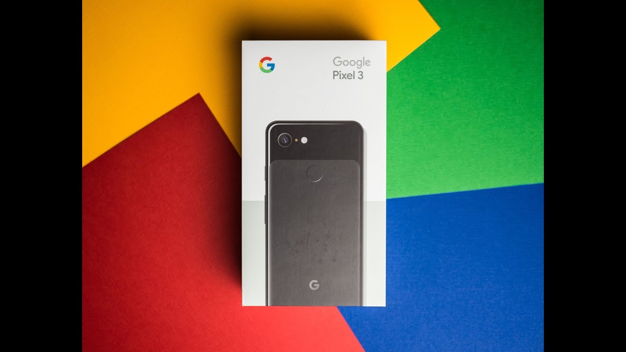 The Google Pixel 3 Unboxing Experience