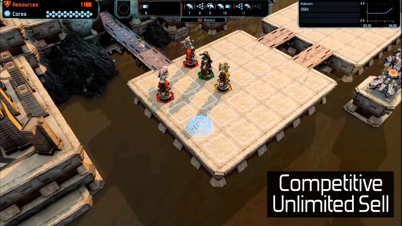 Defense Grid 2 - Game Types & Difficulties