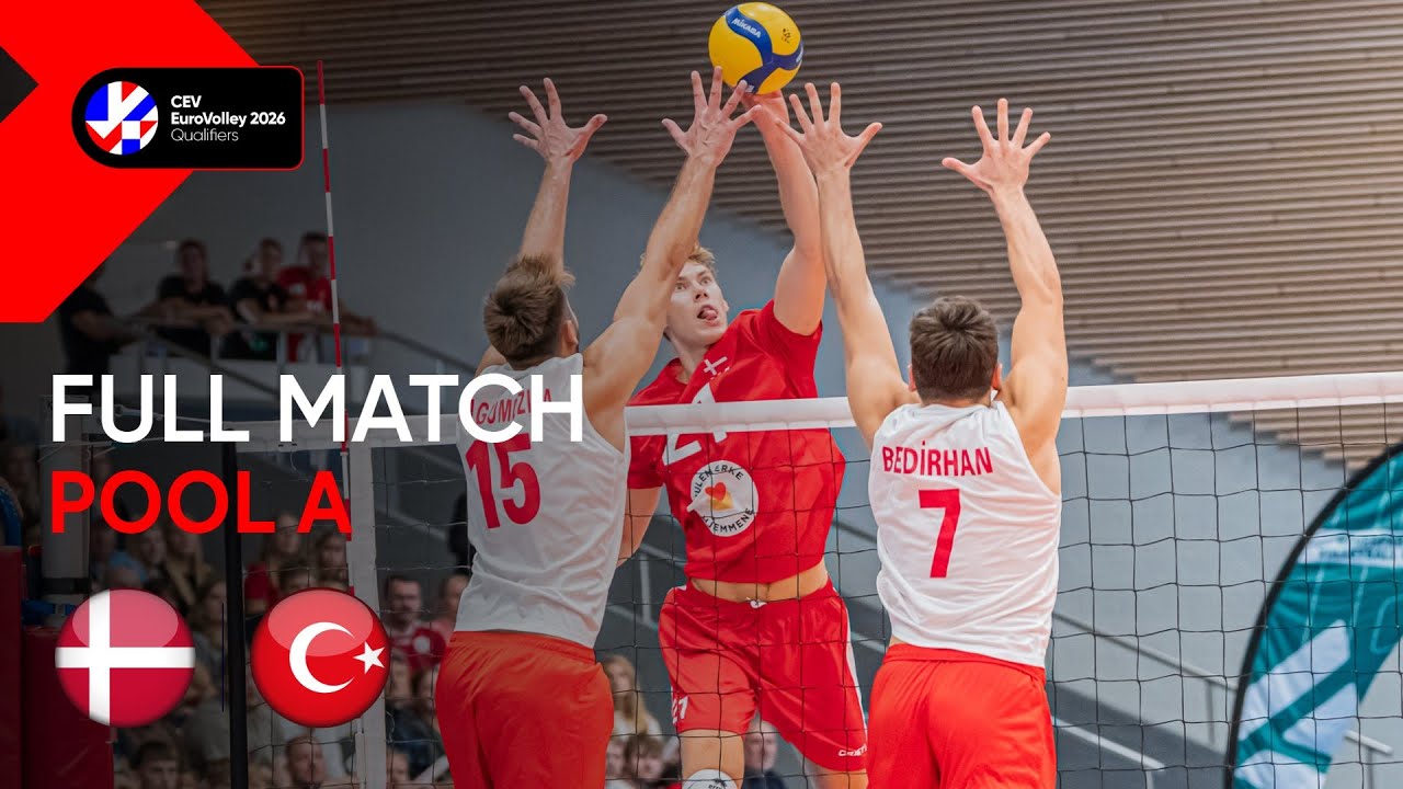 Full Match | Denmark vs. Türkiye - CEV EuroVolley 2026 | Qualification Phase M | Pool A