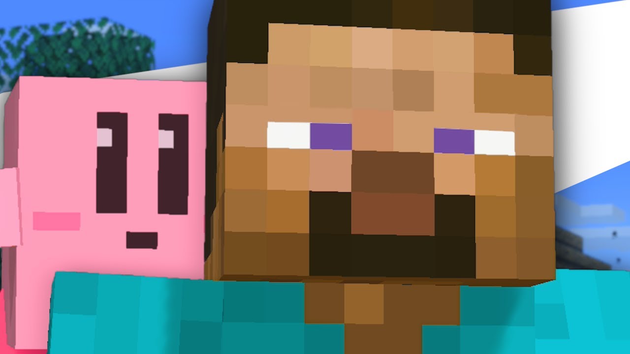 Minecraft Steve but some funny stuff happens