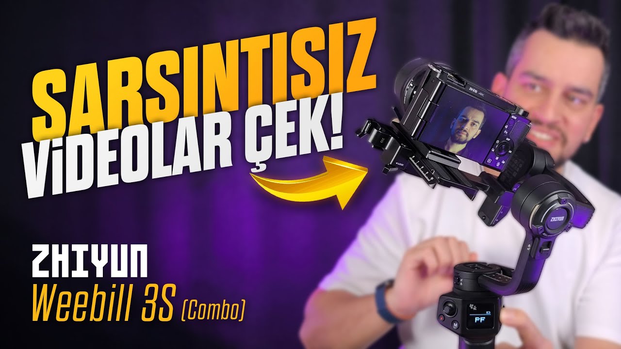 Zhiyun Weebill 3S Gimbal Detaylı İnceleme (Combo Paket)