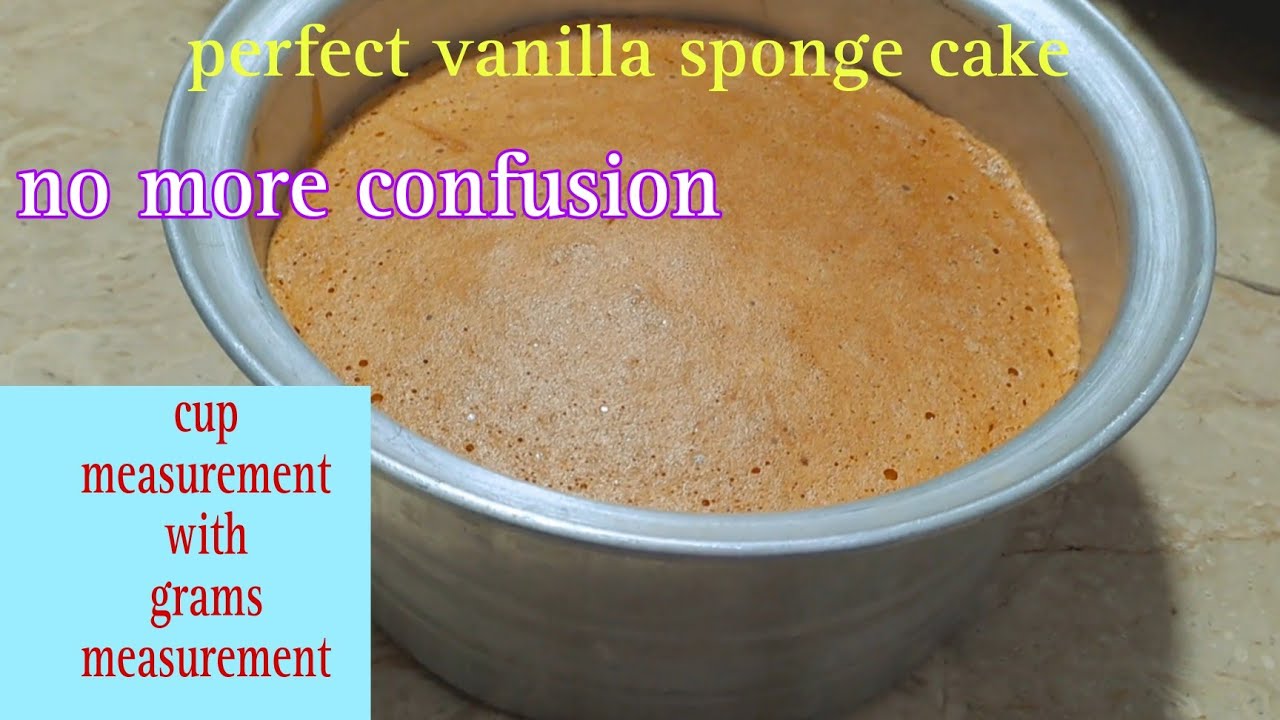 2 pounds vanilla sponge cake recipe