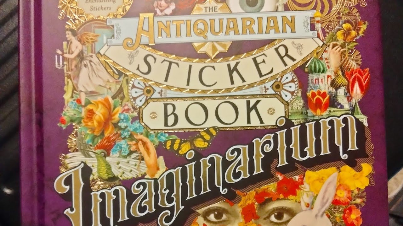 Sticker book, Imaginarium. The Antiquarian book from Amazon.