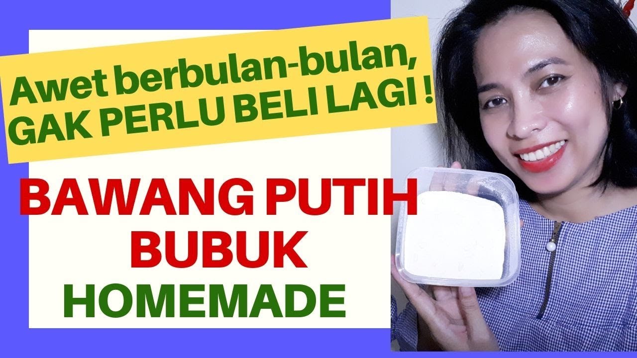Cara Membuat Bawang Putih Bubuk Sendiri
